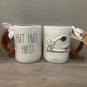 Rae Dunn Peanuts Snoopy Hut Hut Hike Mug